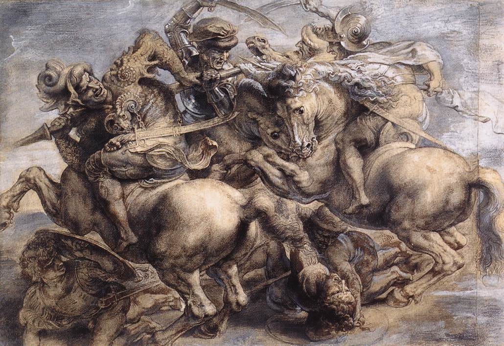 Do czasu odnalezienia oryginału, inspirowana nim wersja Rubensa pozostanie najlepszym odwzorowaniem wydarzeń legendarnej bitwy. I może niech tak zostanie.