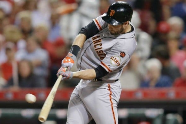 brandon belt week 6 national league winner mlb giants 2015