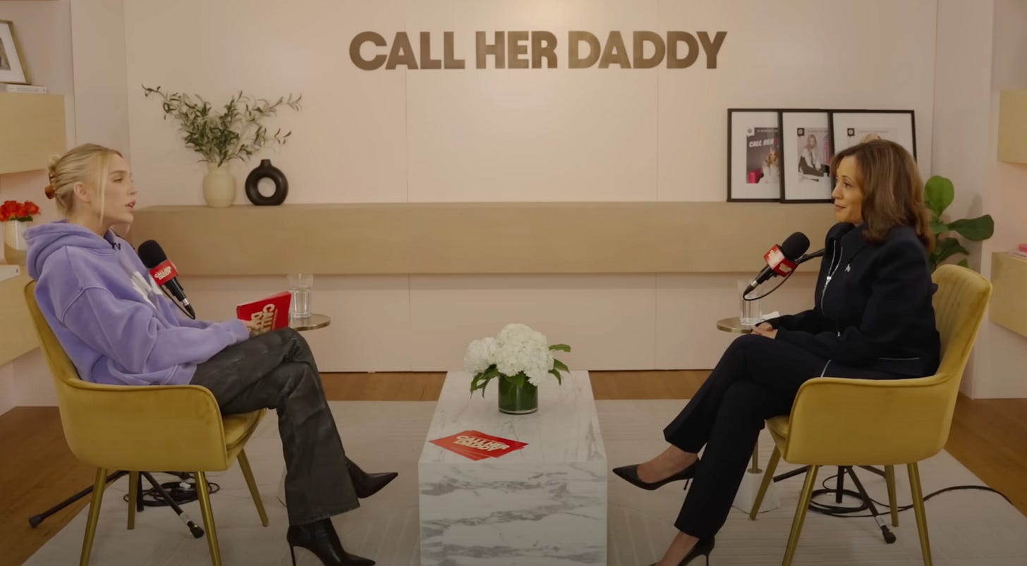 Alex Cooper sparks furious fan reactions with Kamala Harris' 'Call Her ...