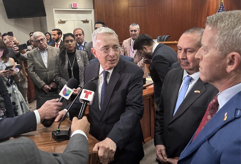 FL Republicans host former right-wing Colombian president in the Capitol -  Florida Phoenix