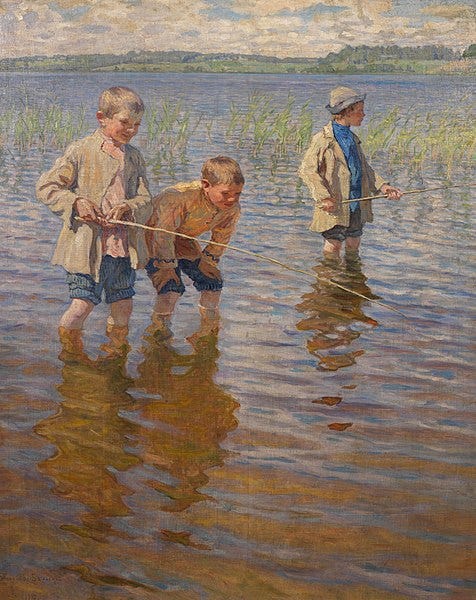 File:Nikolai Bogdanov-Belsky - Mid-day fishing (1917).jpg