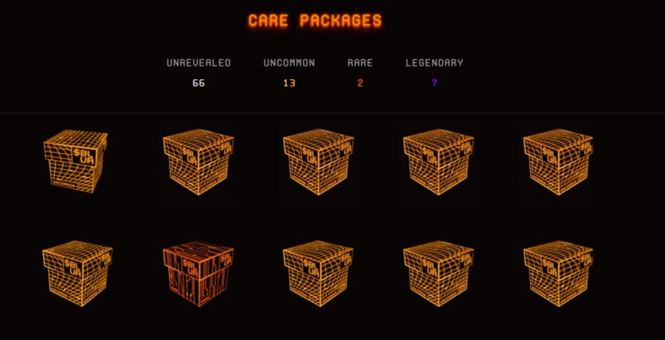 Blur.io Care Packages