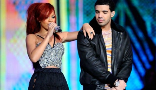 rihanna with drake 2015