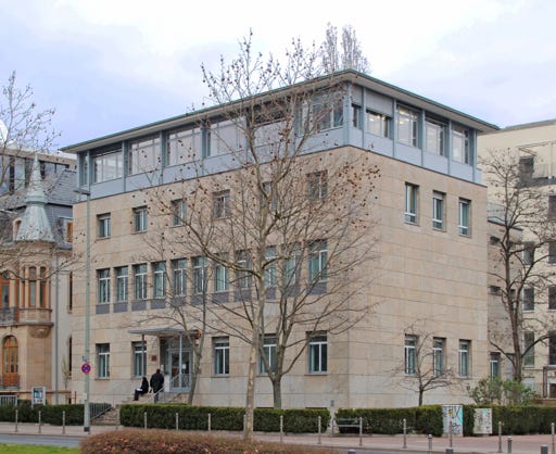Institute for Social Research building in Frankfurt am Main, Germany