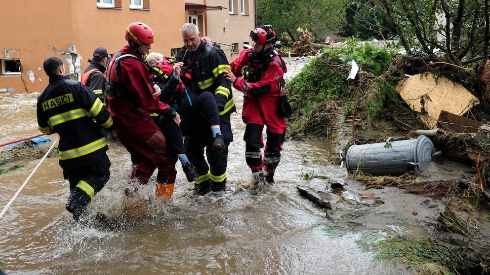 Death toll rises as torrential rain and flooding force evacuations in  Central Europe - ABC News