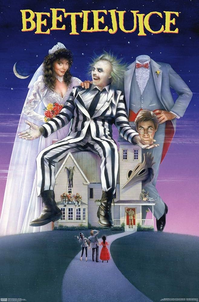 Trends International 24X36 Beetlejuice-One Sheet Wall Poster, 24" x 36",  Unframed Version : Amazon.co.uk: Home & Kitchen