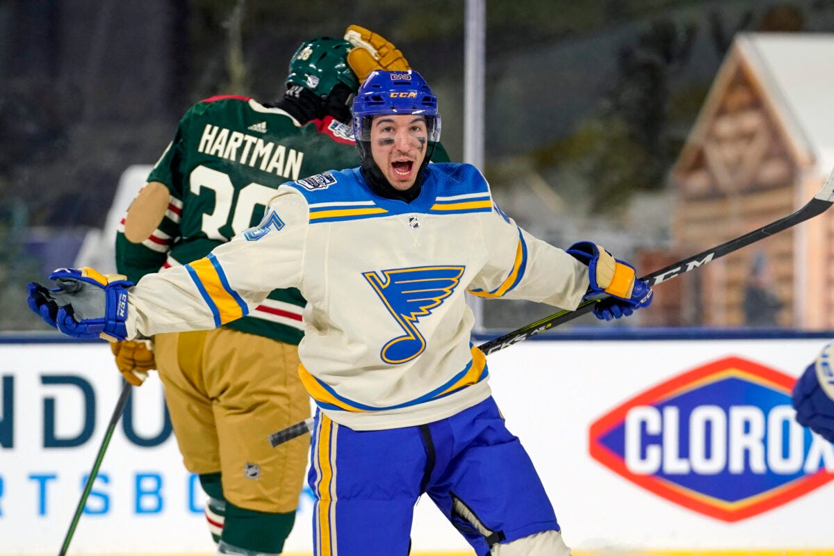 Jordan Kyrou St. Louis Blues