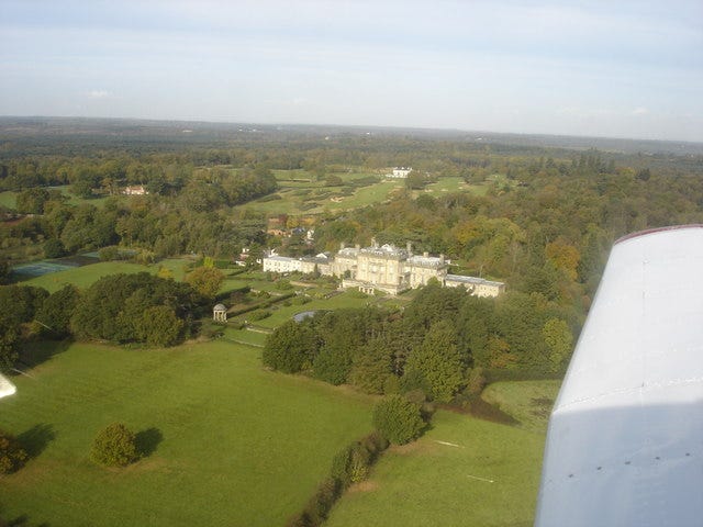 Ottershaw Park From the Air