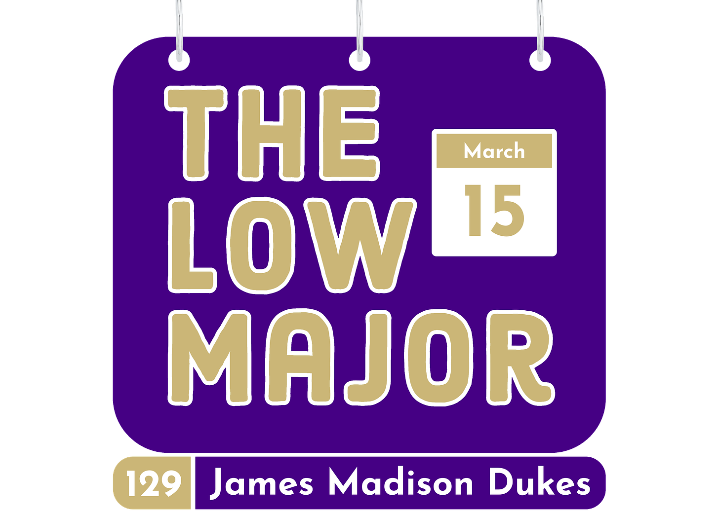 Name-a-Day Calendar James Madison logo