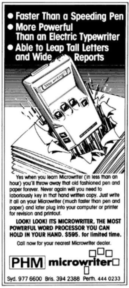 From the December 1984 issue of The Australian Apple Review magazine