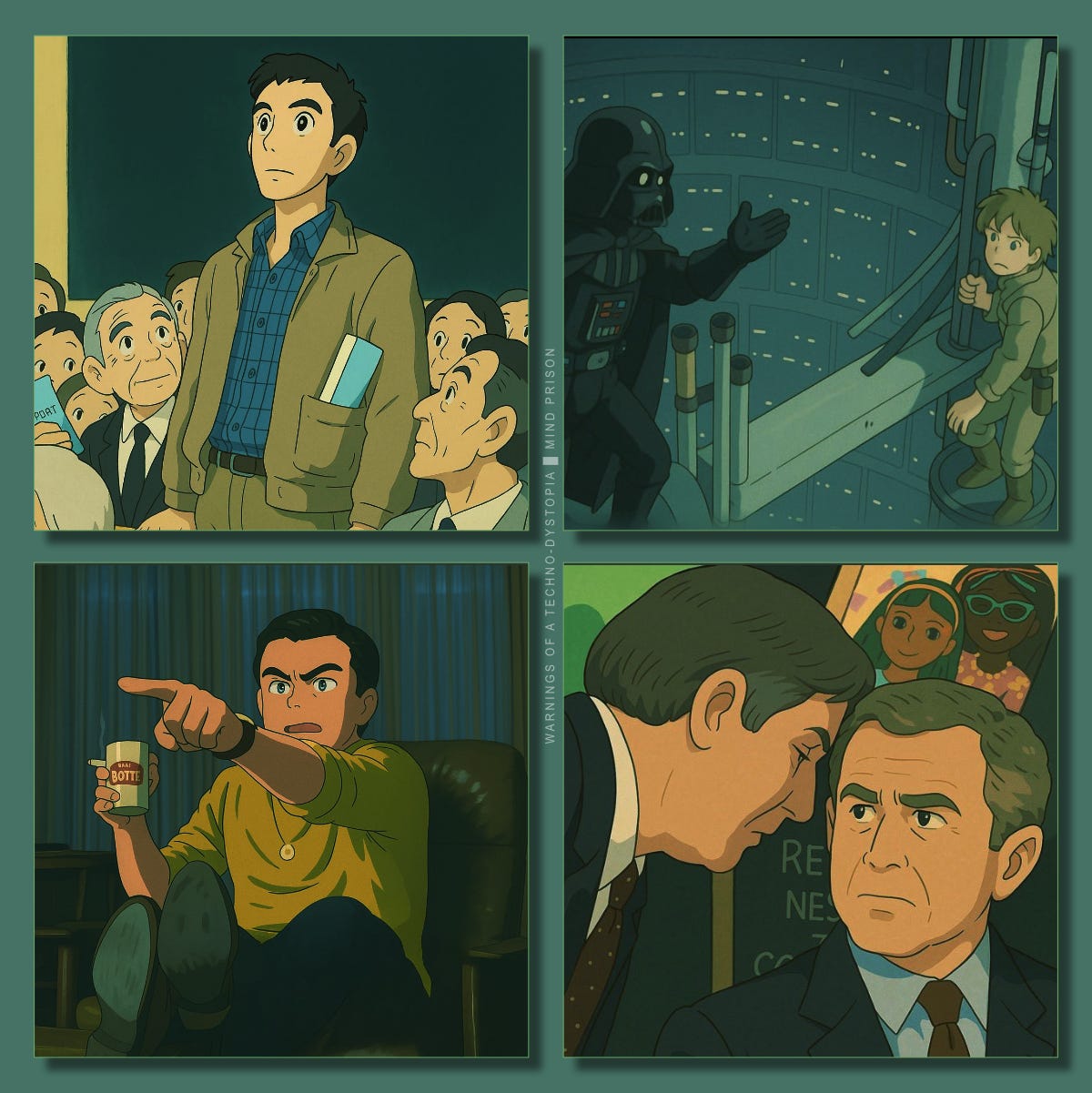 Studio Ghibli styled images created by OpenAI 4o