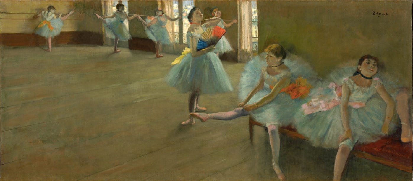 Dancers in the Classroom by Degas (Illustration) - World History  Encyclopedia