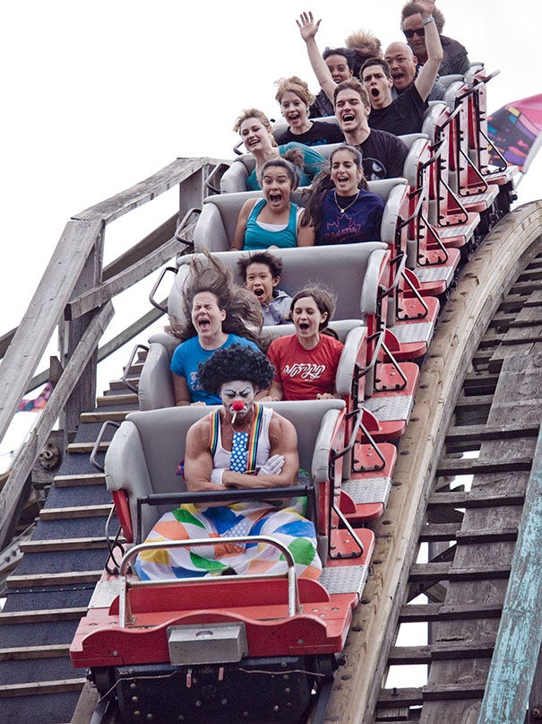 30 Rollercoaster Photos That Will Make You Die From Laughter ...