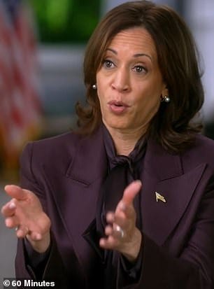 Then-Vice President Kamala Harris