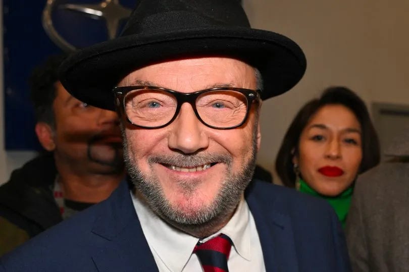 Rochdale MP George Galloway -Credit:Andy Stenning/Daily Mirror