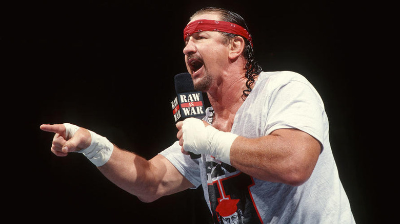 Terry Funk appearing for WWE in the 1990s