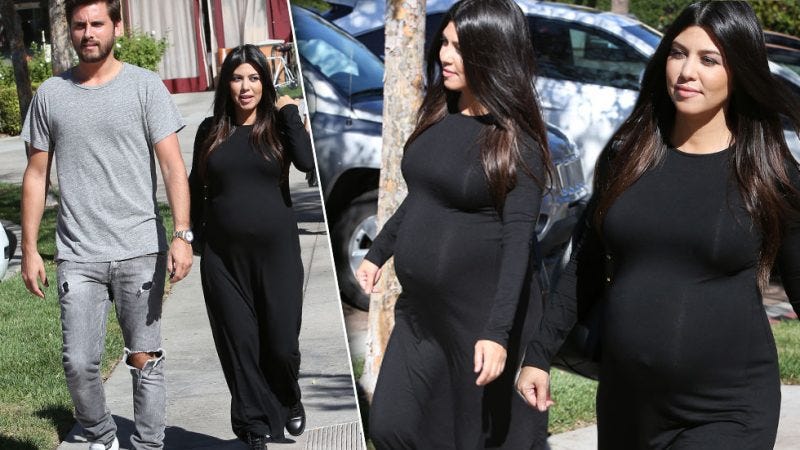 kourtney kardashian pregnant again scott disick