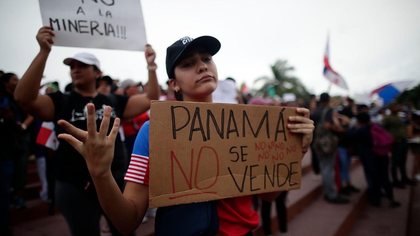 Protestas masivas en Panamá en rechazo a una concesión para explotar la  mayor mina de cobre de Centroamérica | América Futura | EL PAÍS América