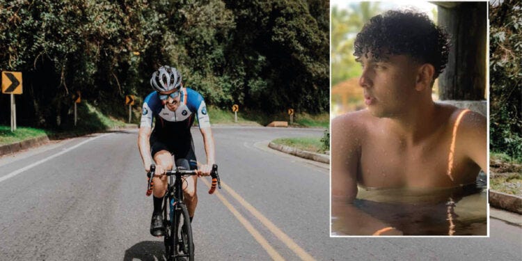 Joven de 19 años murió de un infarto montando en bicicleta