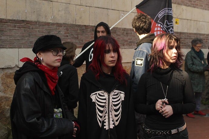 The Amiens IWW at the City's International Women's Rights Day Demonstration