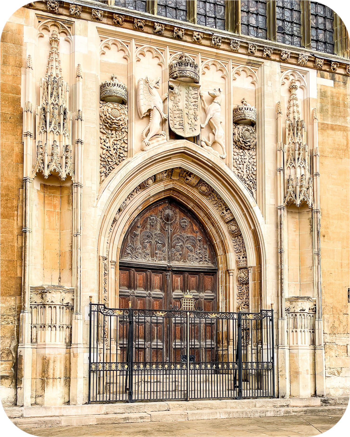A doorway, Cambridge, England