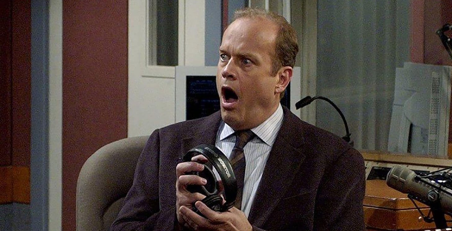 Frasier takes life in a different direction