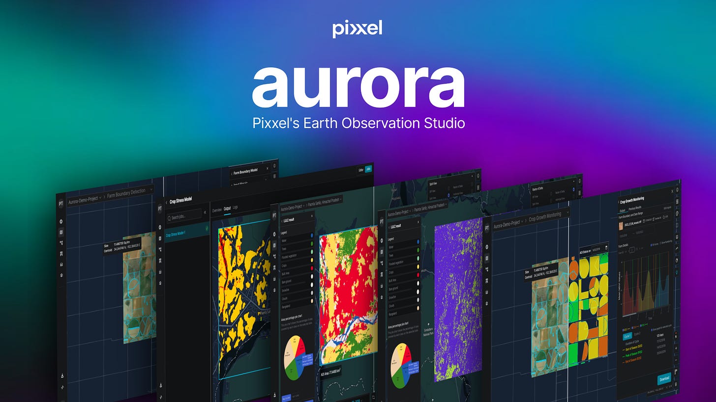 Introducing 'Aurora' by Pixxel: A Cutting-edge Earth Observation Studio for Simplified Satellite Data Analysis