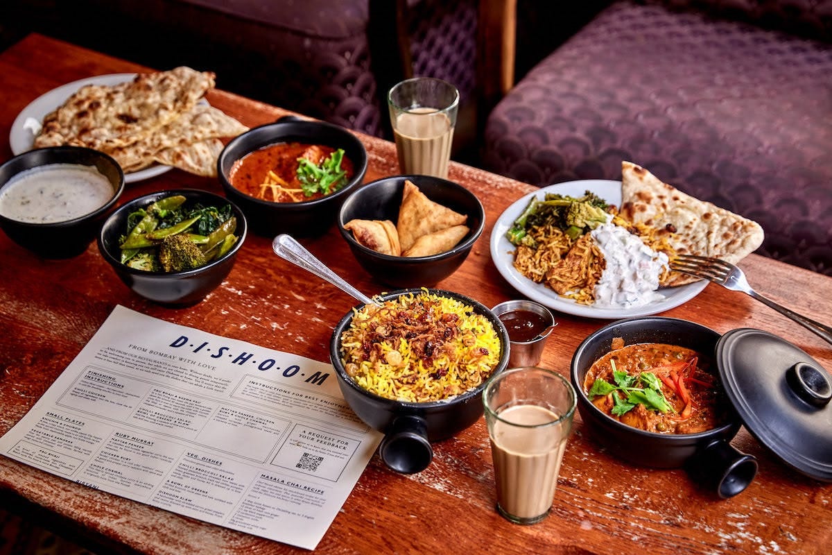Indian Food for Delivery & Takeaway in Brighton from Dishoom