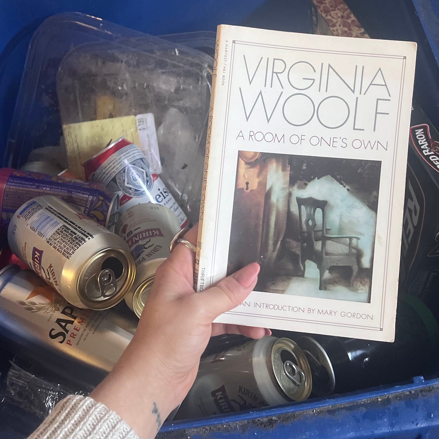She got that Woolf in her