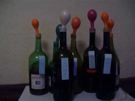 wine making fermentation in bottle use balloon (w/pinhole) as airlock ...