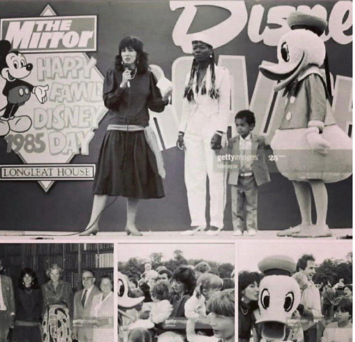 Ghislaine Maxwell, Disney, 1985.
