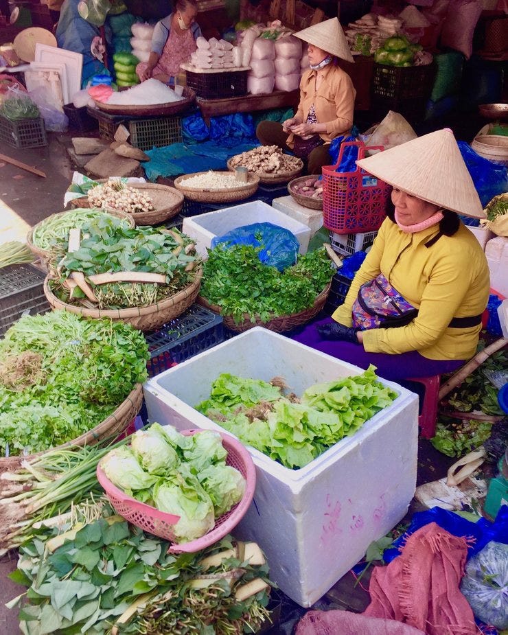 The day market in Hoi An, Vietnam