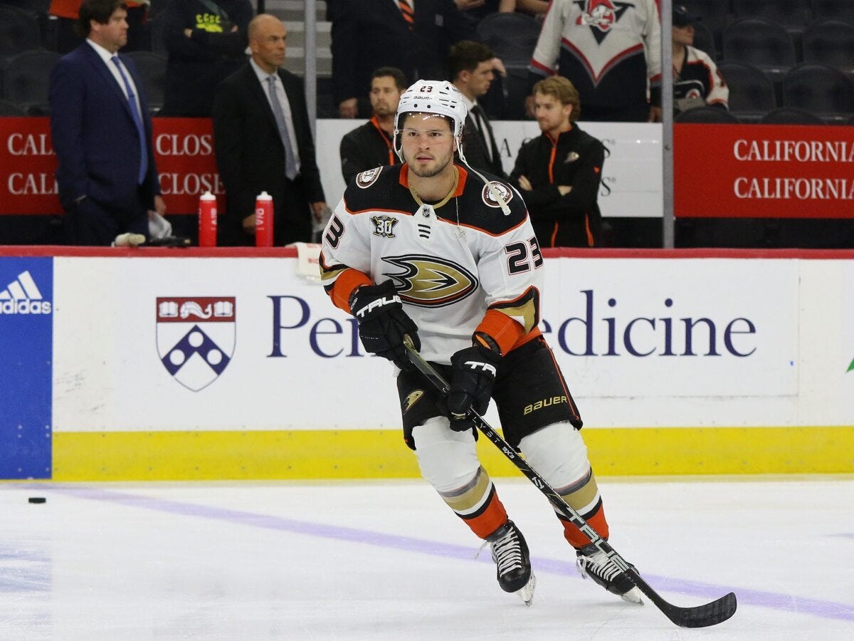 Mason McTavish Anaheim Ducks