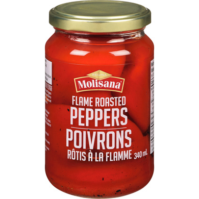 Molisana Roasted Red Peppers - 340 ml | Fortinos