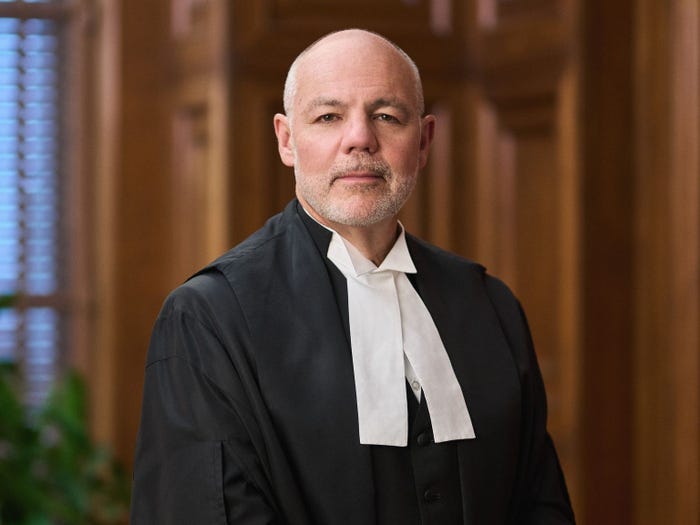 Justice Russell Brown of the Supreme Court of Canada.
