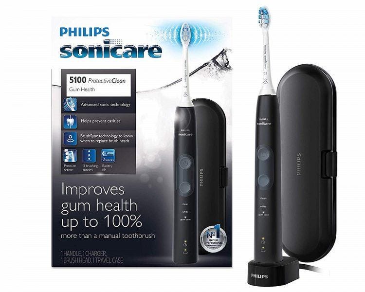 Philips Sonicare ProtectiveClean 5100 2019 hottest holiday beauty gift ideas teeth