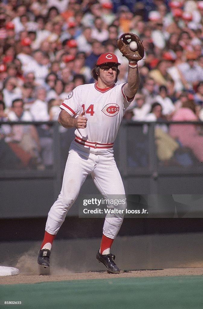 Cincinnati Reds Pete Rose...