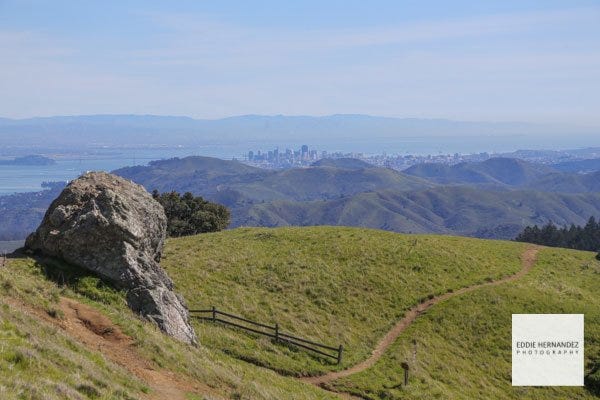 Mount Tamalpais Hiking Trail View, Marin County