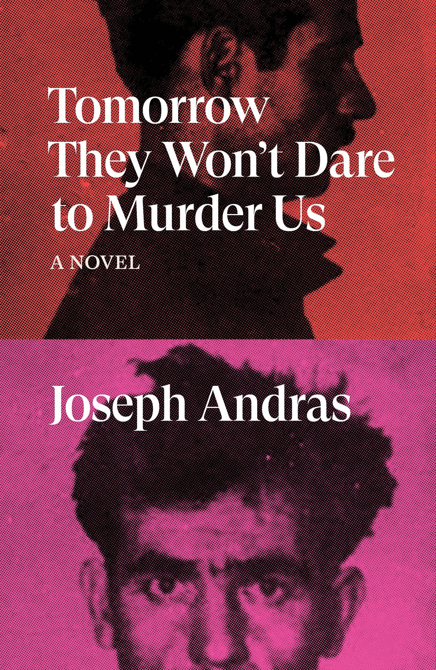 book cover: tomorrow they won't dare to murder us by joseph andras