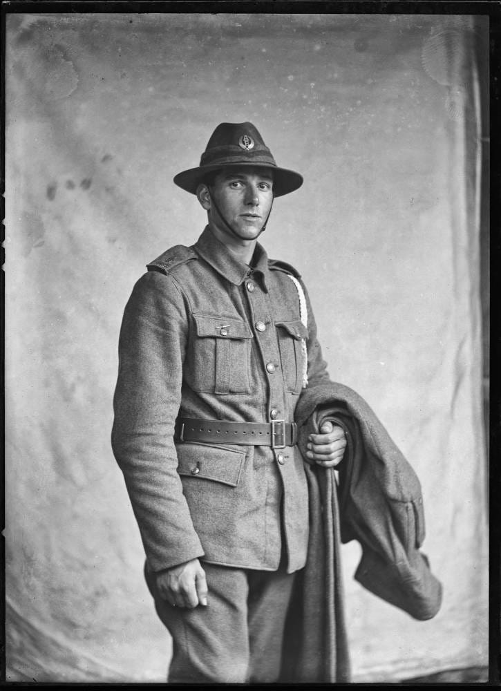 World War I soldier, 1910s