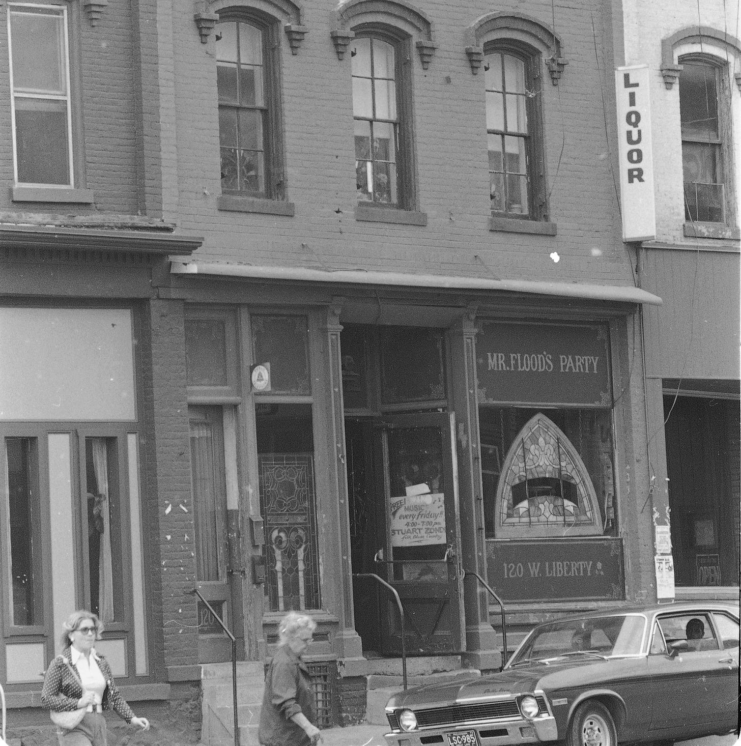 The Original Mr. Flood's Party, 120 W. Liberty St., Summer 1974 image