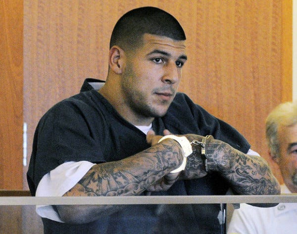 aaron hernandez convicted but continues trials 2015