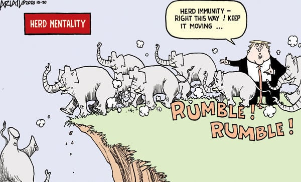 Editorial Cartoon: Herd Mentality | Editorial | santamariatimes.com