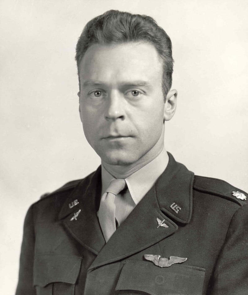 Louis Sebille, in uniform