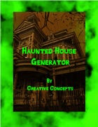 Haunted House Generator