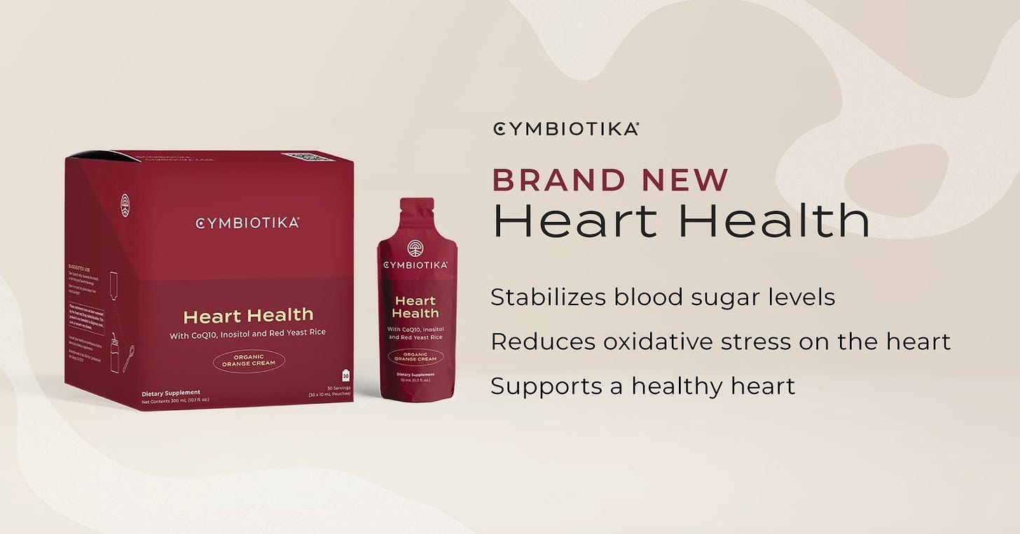 Cymbiotika Relaunches Heart Health to Support a Healthy Heart Throughout  Life