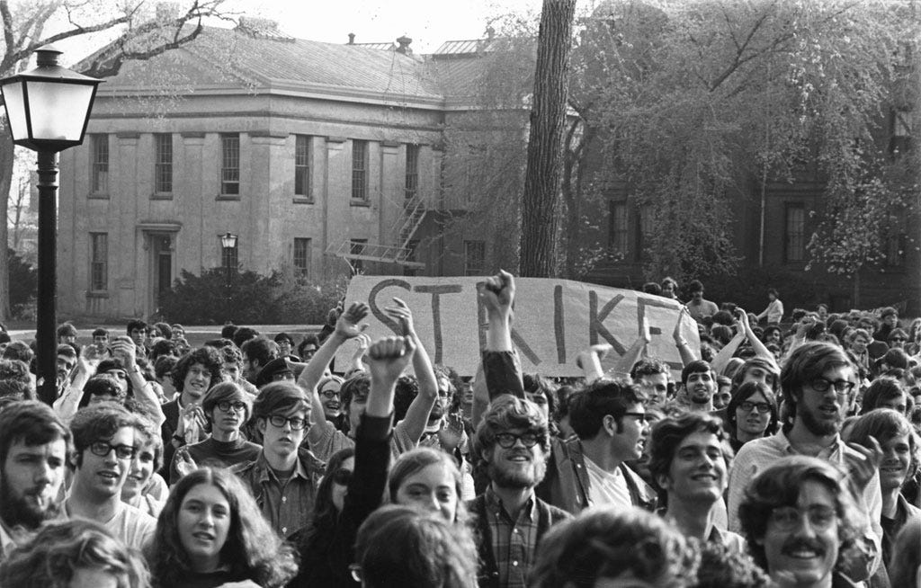 1970 Student Strike | Protest & Perspectives: Students at Brown 1960s–90s
