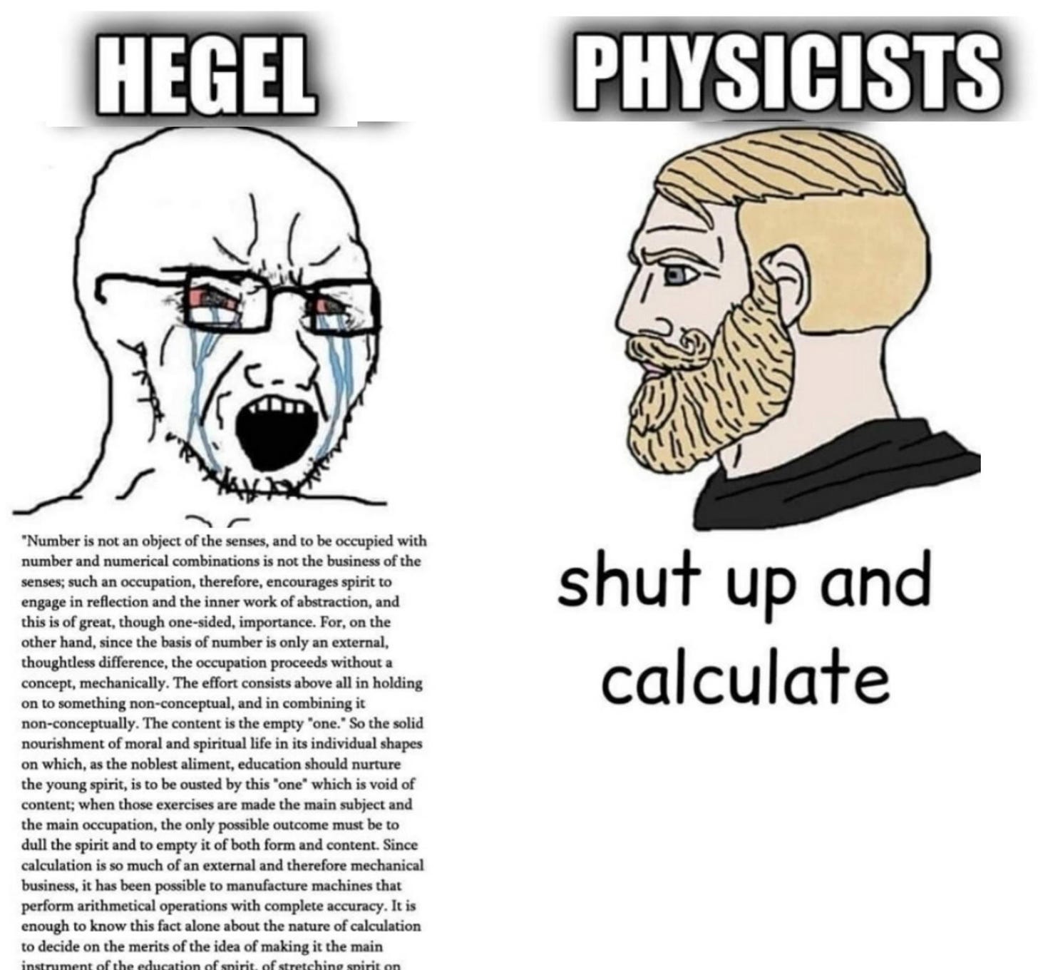 Fixed a meme made by a philosophy dork : r/physicsmemes