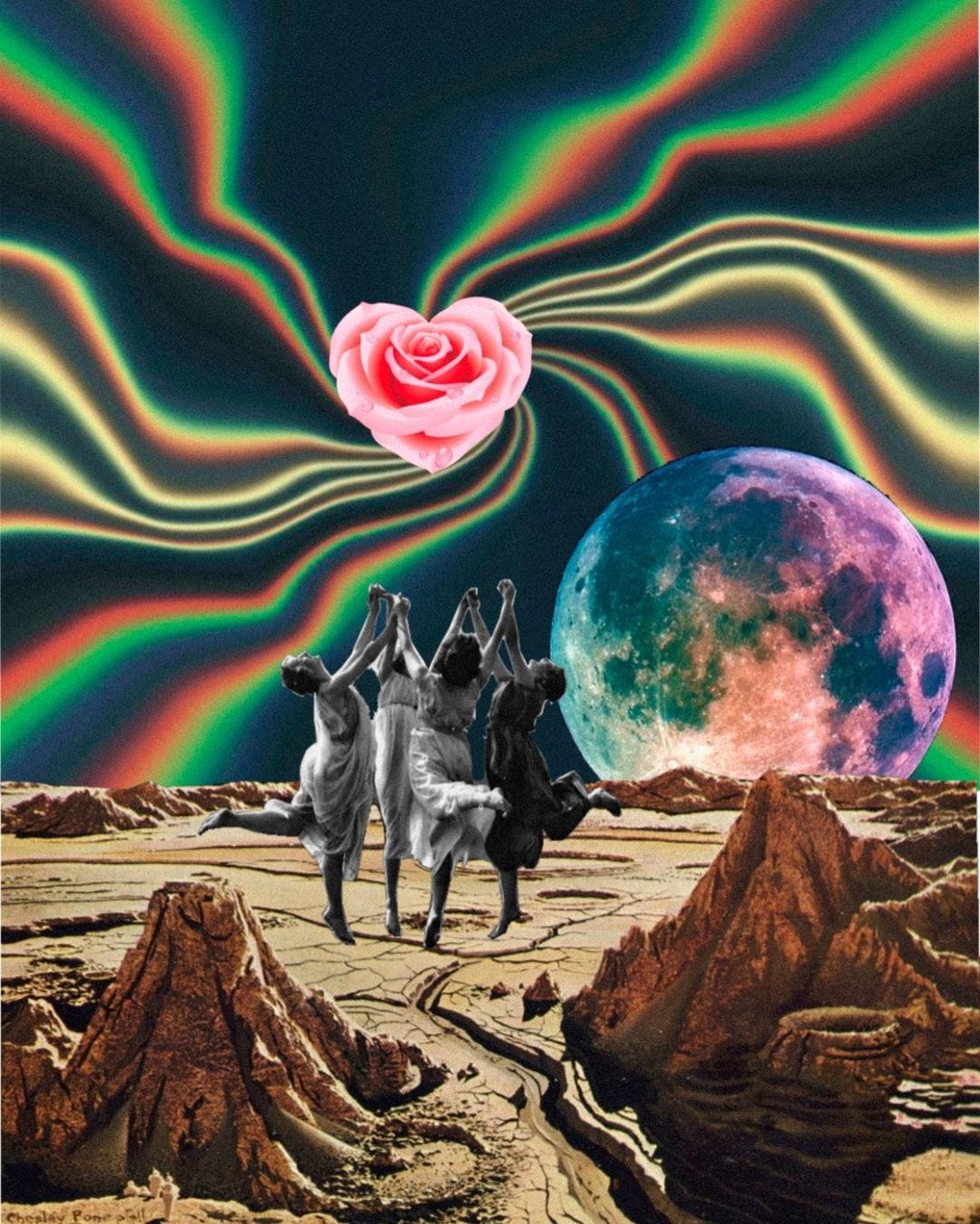 The Society of Fatigue”: The Spiritual & Psychedelic Collages by Anarkoiris  » Design You Trust — Design Daily Since 2007