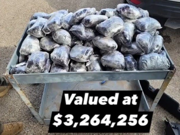 102 pounds of meth were found hidden inside a small SUV passing through the Border Patrol Checkpoint in Sarita, Texas. 102 pounds of meth were found hidden inside a small SUV passing through the Border Patrol Checkpoint in Sarita, Texas.